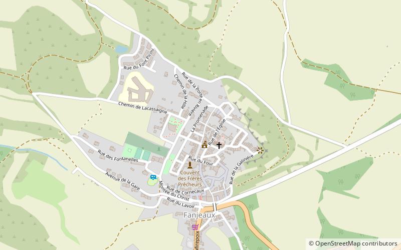 Kloster Prouille location map