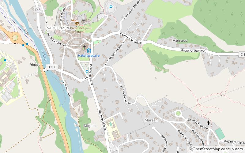 Diocèse de Couserans location map