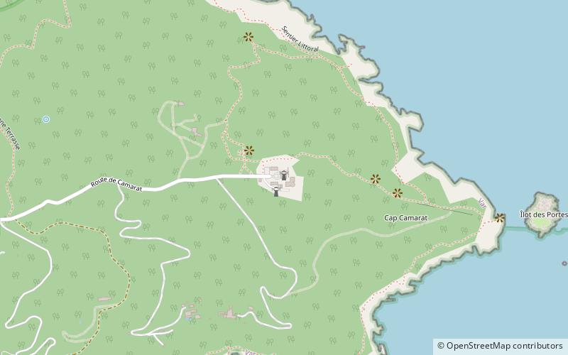 Phare du Cap Camarat location map
