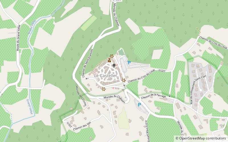 Le Castellet location map