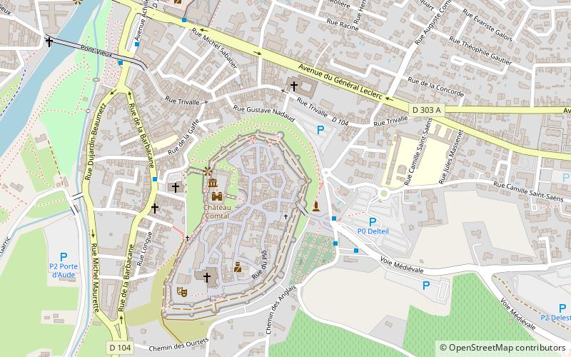 torture museum carcassonne location map