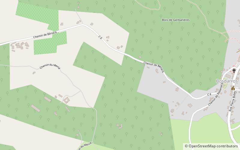 Bosdarros location map