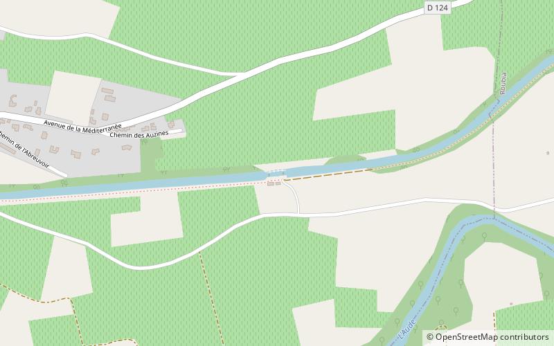 Argens Lock location map