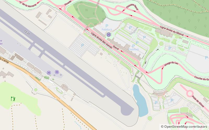 Circuit Paul-Ricard location map