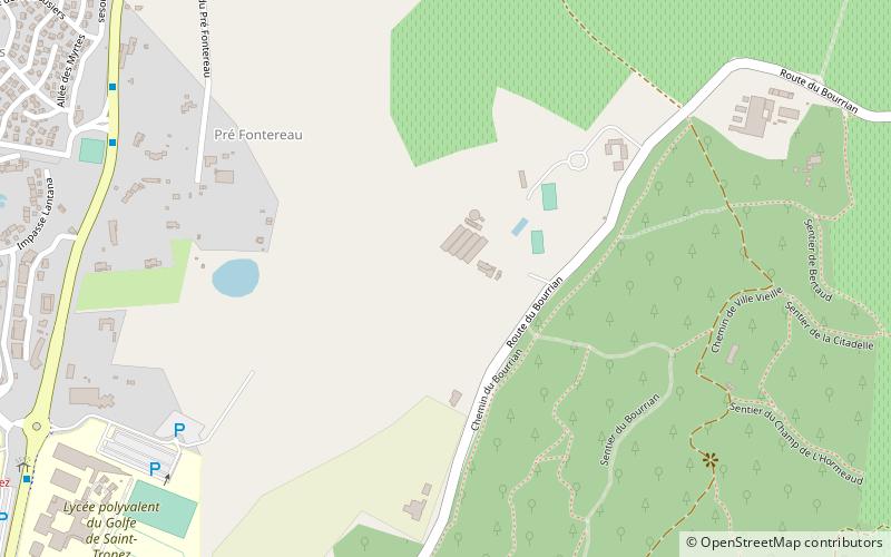 Polo Club de Saint-Tropez-Haras de Gassin location map