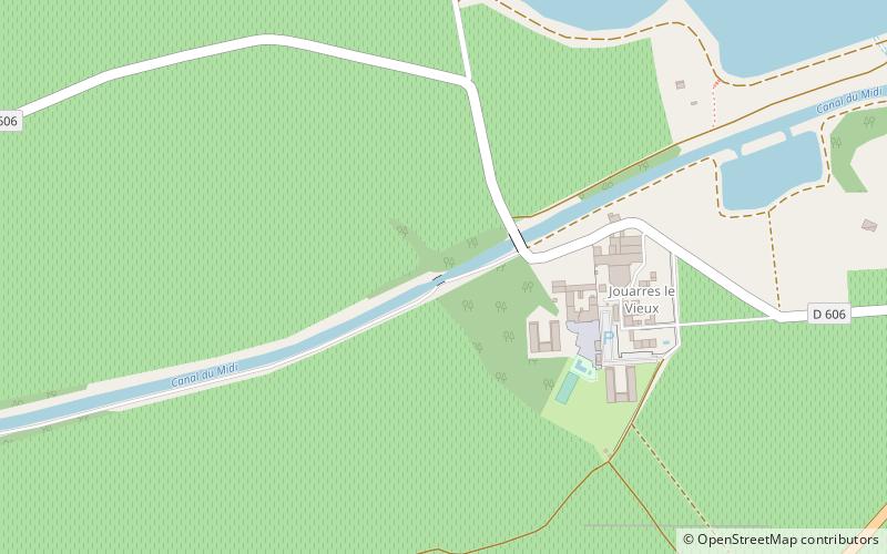 jouarres aqueduct location map