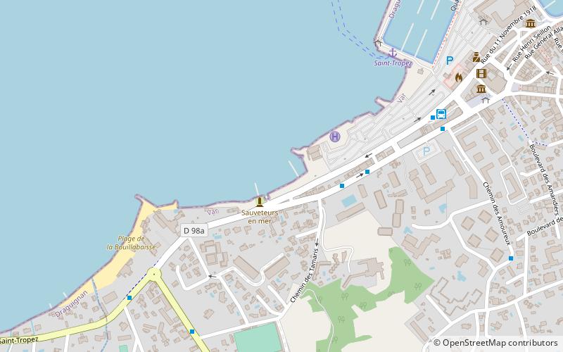 port du pilon saint tropez location map