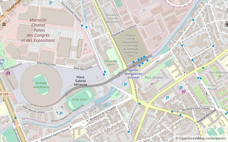 Palais des Sports de Marseille location map