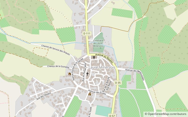 Église Saint-Jean-Baptiste de Laure-Minervois location map