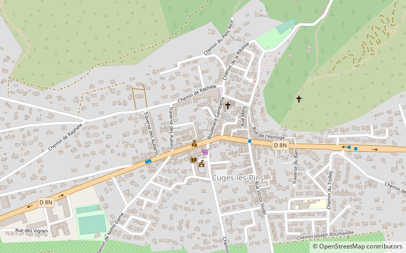 Cuges-les-Pins location map