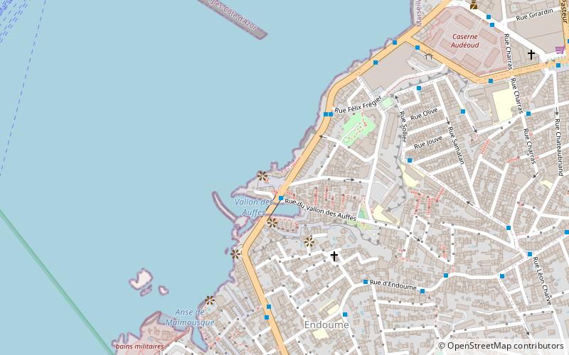 corniche du president john fitzgerald kennedy marsylia location map