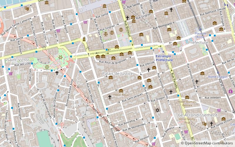 Palais de justice de Marseille location map