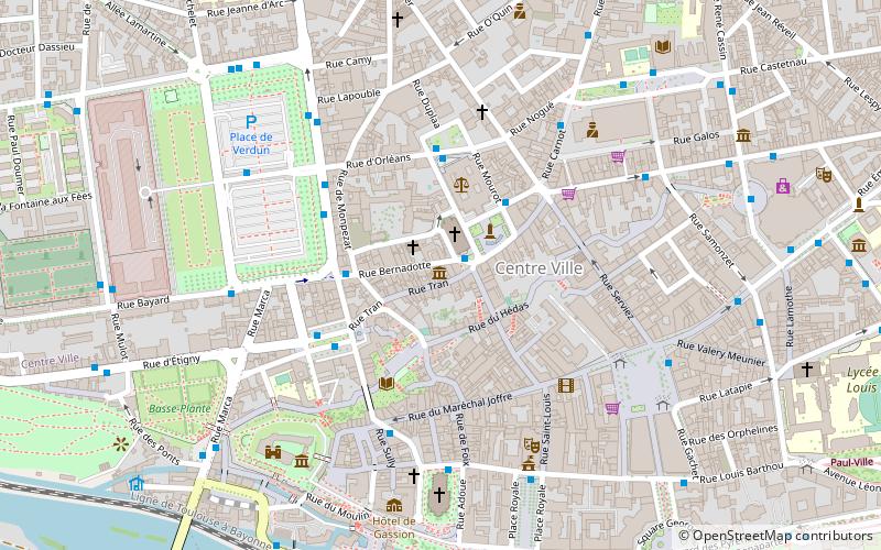 Musée Bernadotte location map