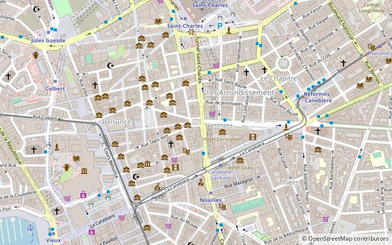 Fontaine Fossati location map