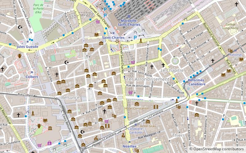 Boulevard d'Athènes location map