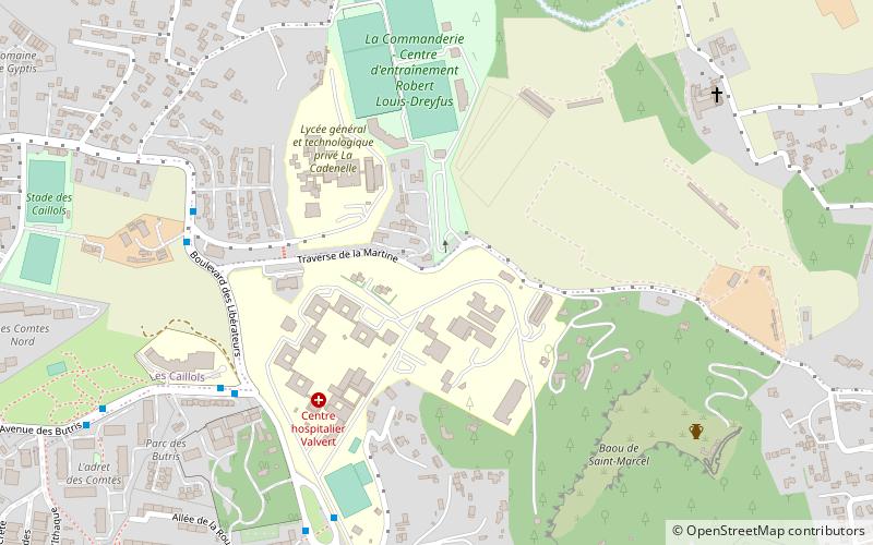 Centre d'entraînement Robert Louis-Dreyfus location map