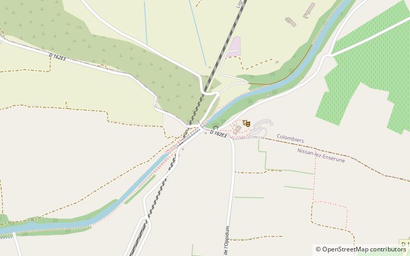 Tunnel de Malpas location map