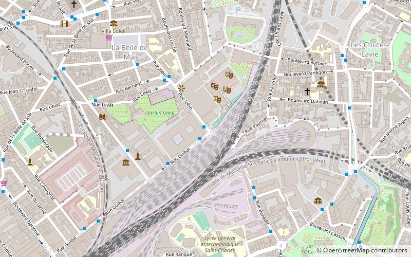 La Friche location map