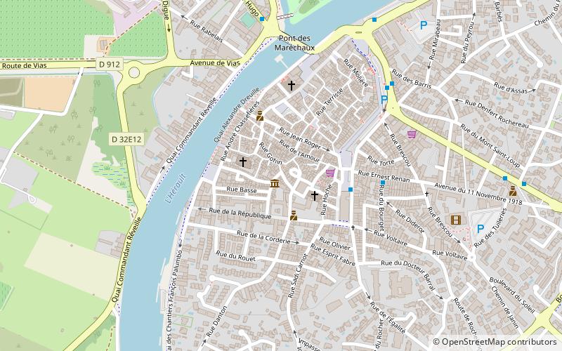 Éphèbe d'Agde location map