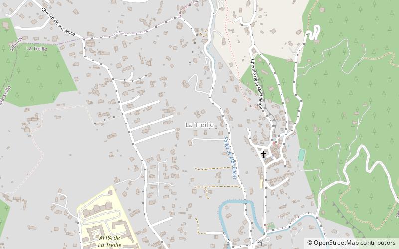 La Treille location map