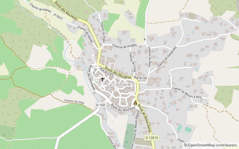 La Livinière location map