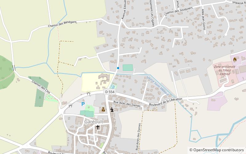 Garéoult location map