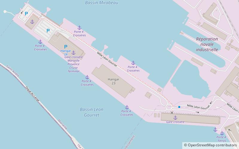 Marseille-Fos Port location map