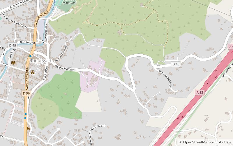 Roquevaire location map