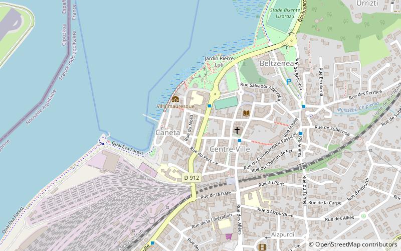 Antxeta Irratia location map