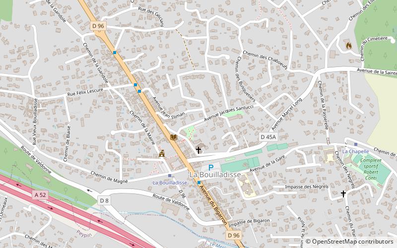 La Bouilladisse location map