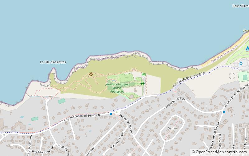 Jardín botánico litoral Paul Jovet location map