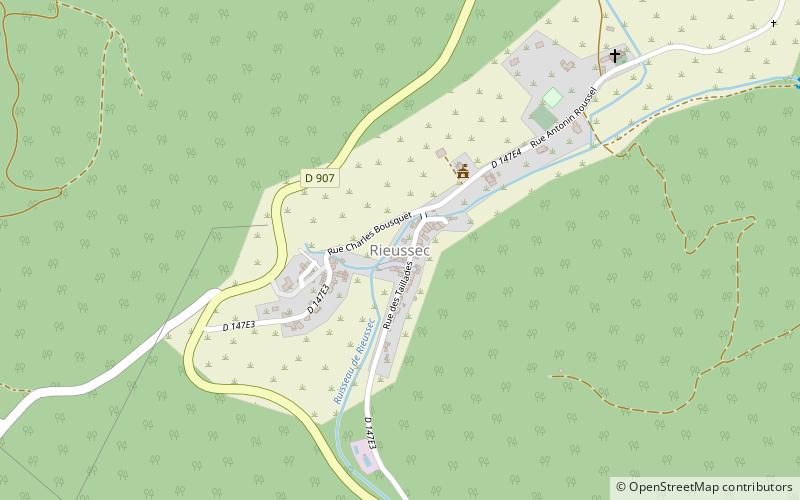 Rieussec location map