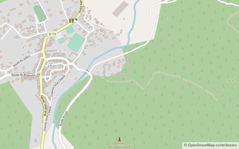 Cabasse location map