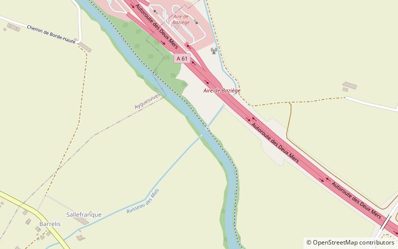 Pont-canal d'Encons location map