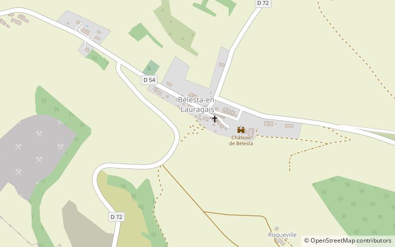 Bélesta-en-Lauragais location map