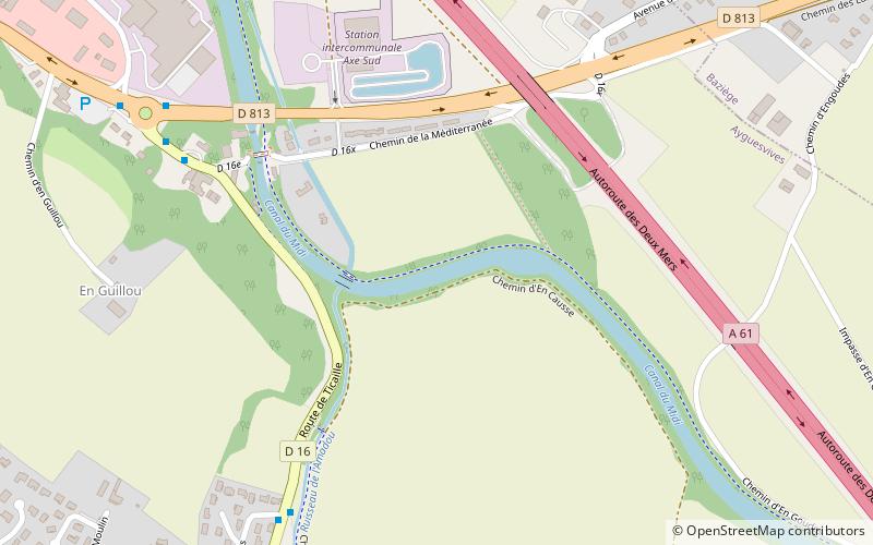 pont canal dayguesvives location map