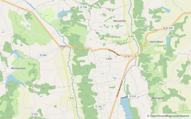 laas location map