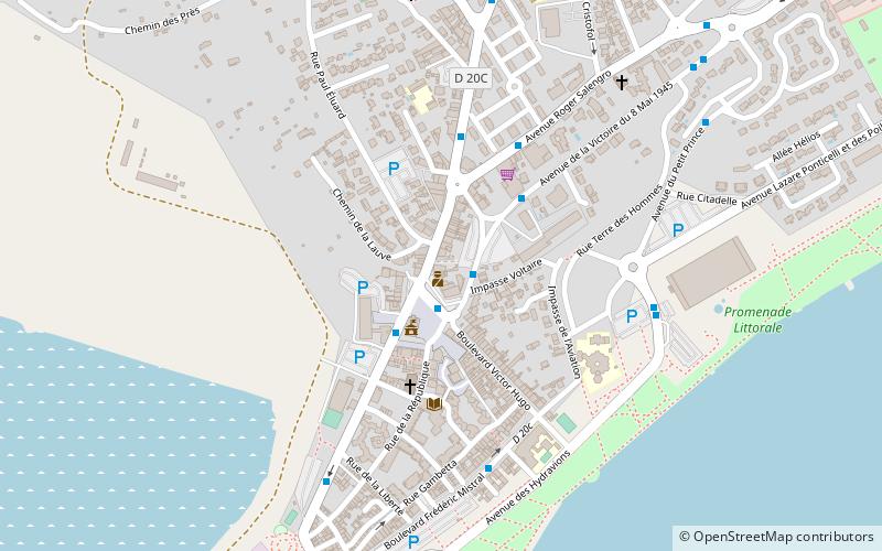 Berre-l’Étang location map