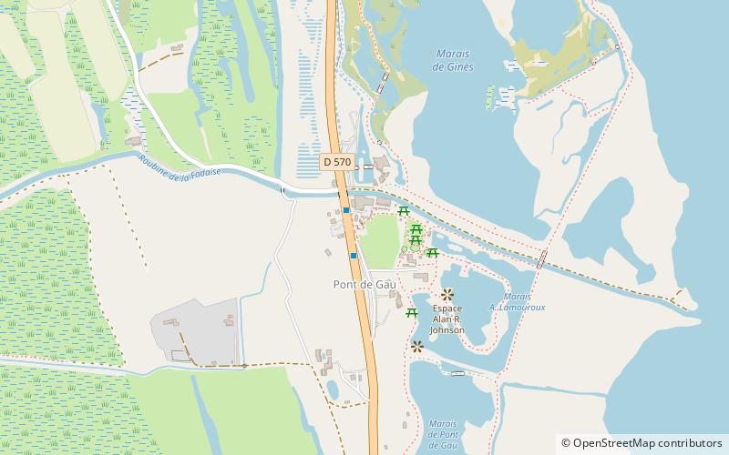 Parc Ornithologique de Pont de Gau location map