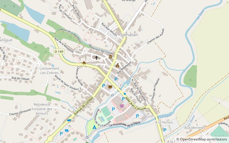 Samatan location map