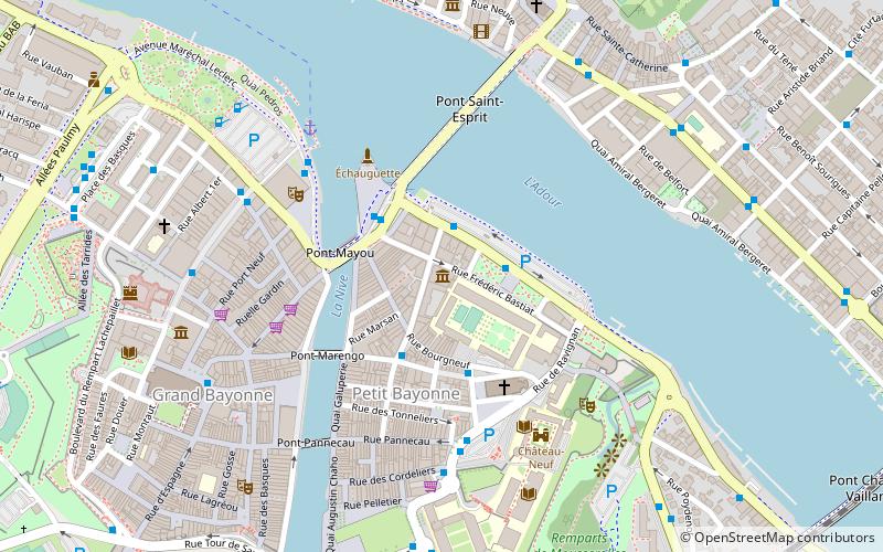 Musée Bonnat-Helleu location map