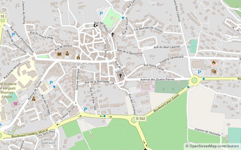 Collégiale Saint-Martin de Lorgues location map