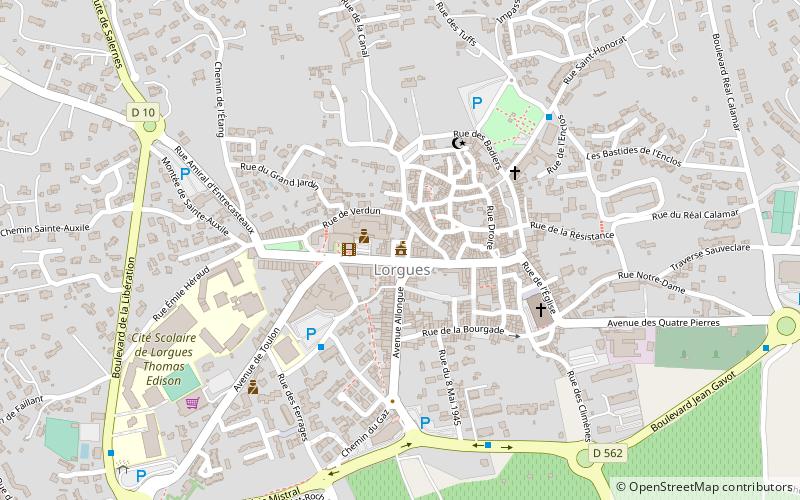 mairie de lorgues location map