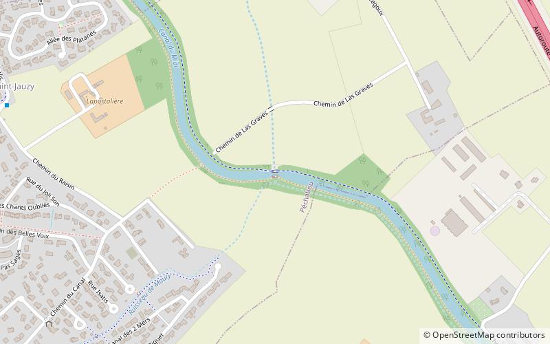 Rieumory Aqueduct location map
