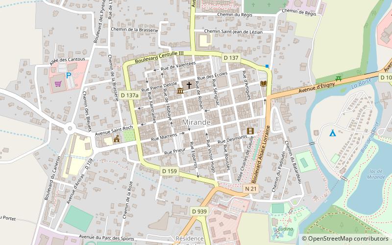 Place d'Astarac location map
