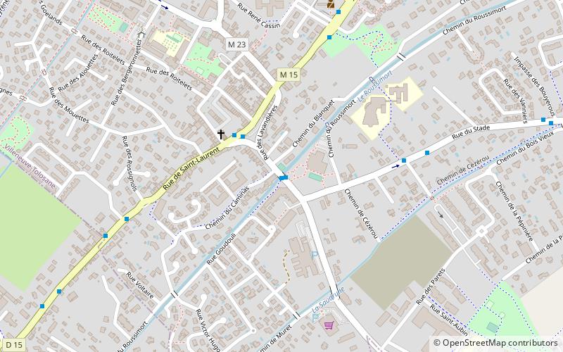 Rue des Lavandières location map