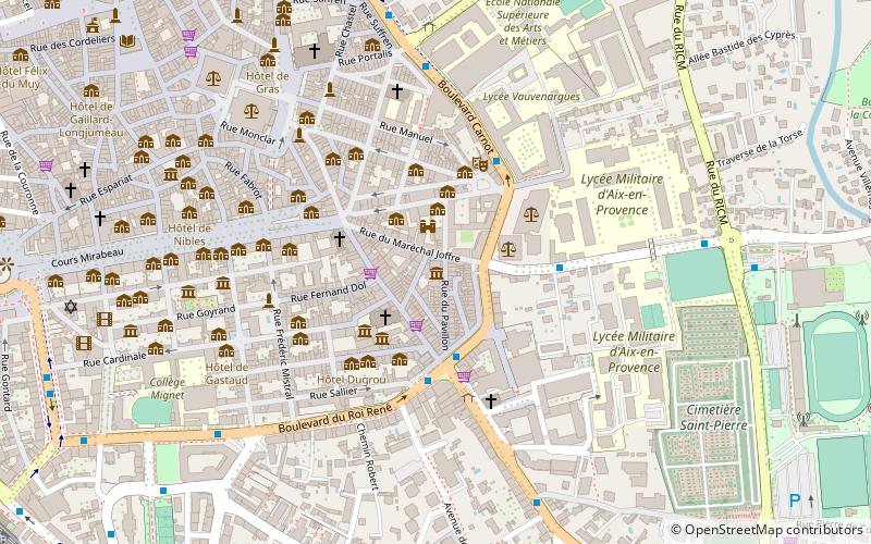Granet XXème - Collection Planque location map
