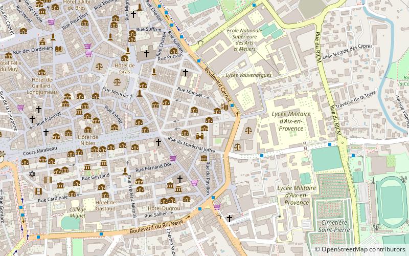 Hôtel de Grimaldi-Régusse location map