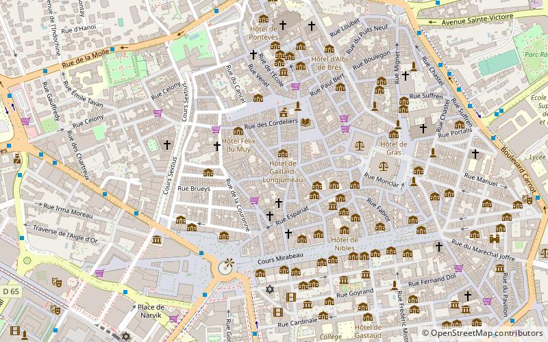 361 espace dart contemporain aix en provence location map