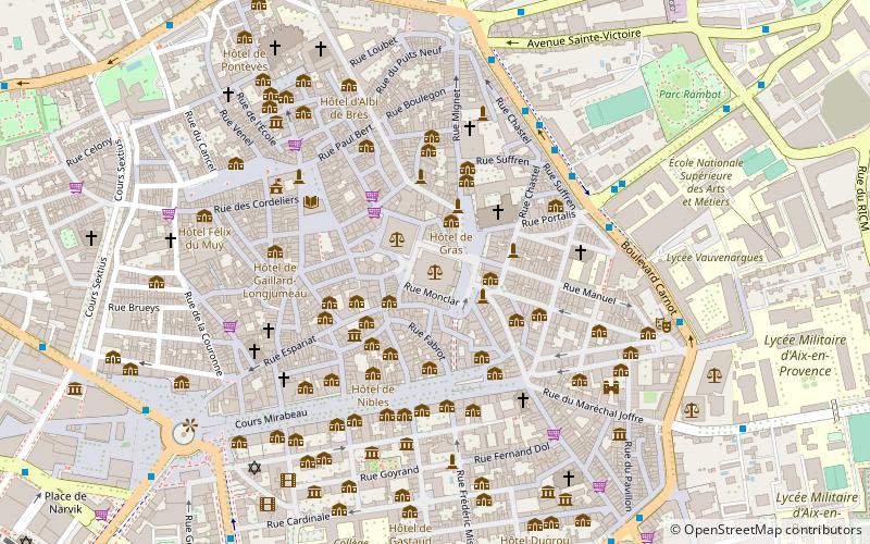 Palais de Justice location map